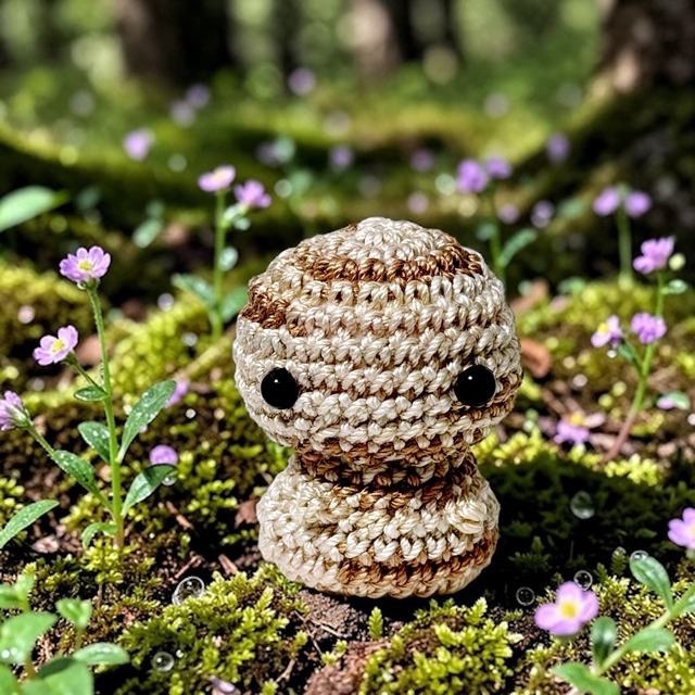 *あみつくも＊スターシードの子-ブラウンミックス-*