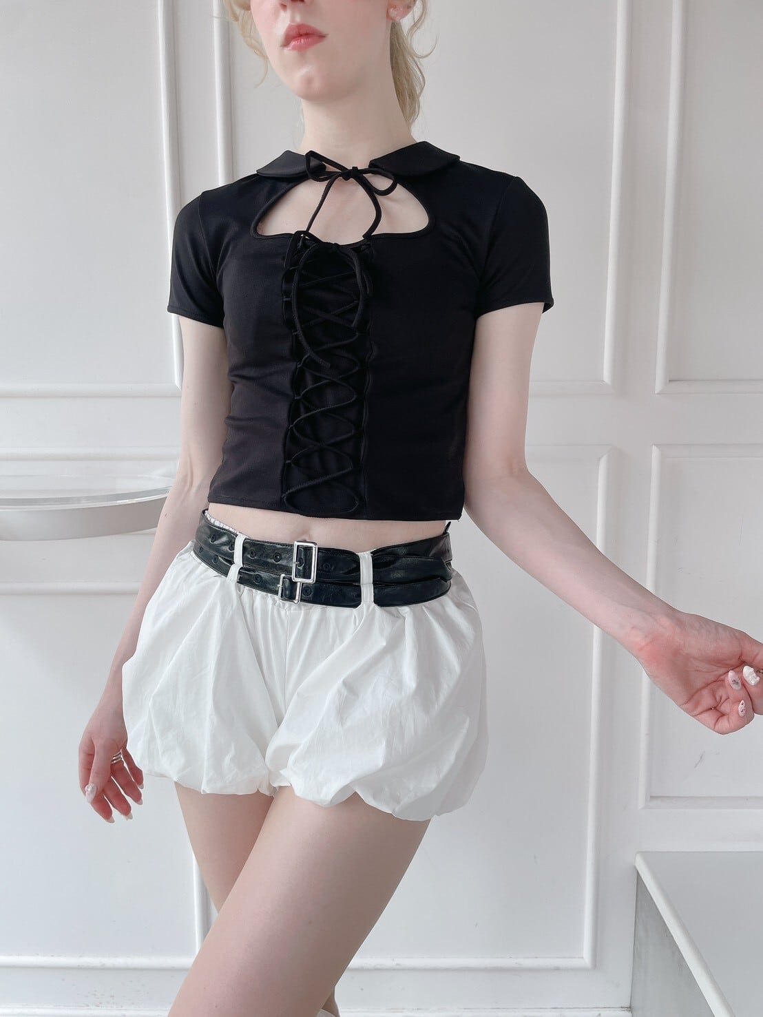 K 76 OZZ CROCE レースアップトップス レースアップトップス | lilLilly official webstore