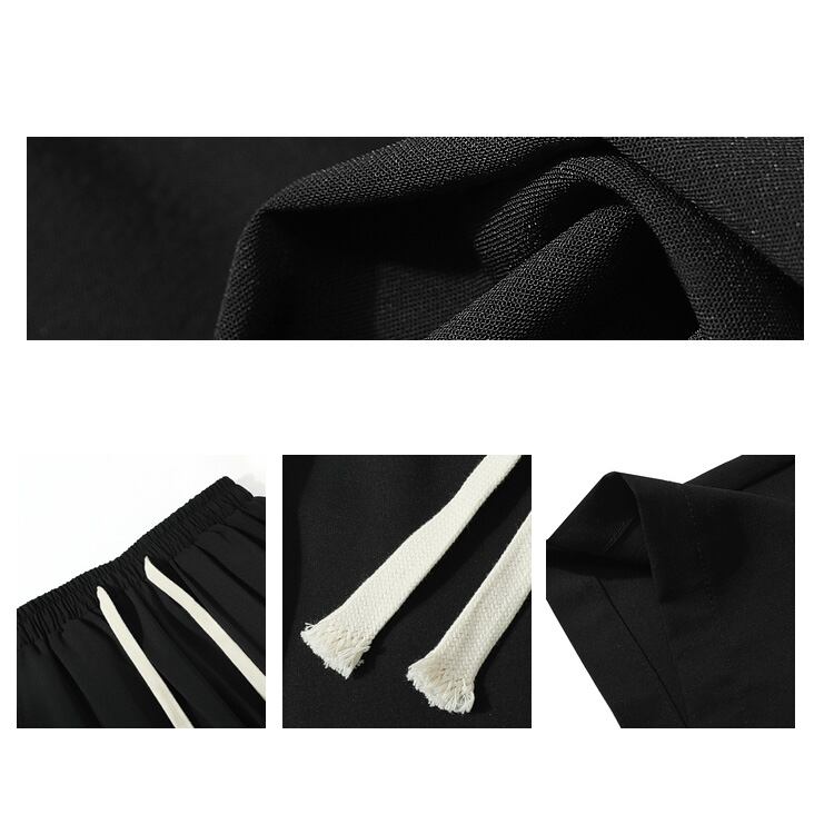 ★STRAIGHT WIDE LEG CASUAL PANTS　　07132