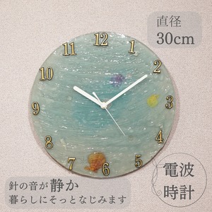 壁掛け電波時計     「海を奏でる時計」No.3
