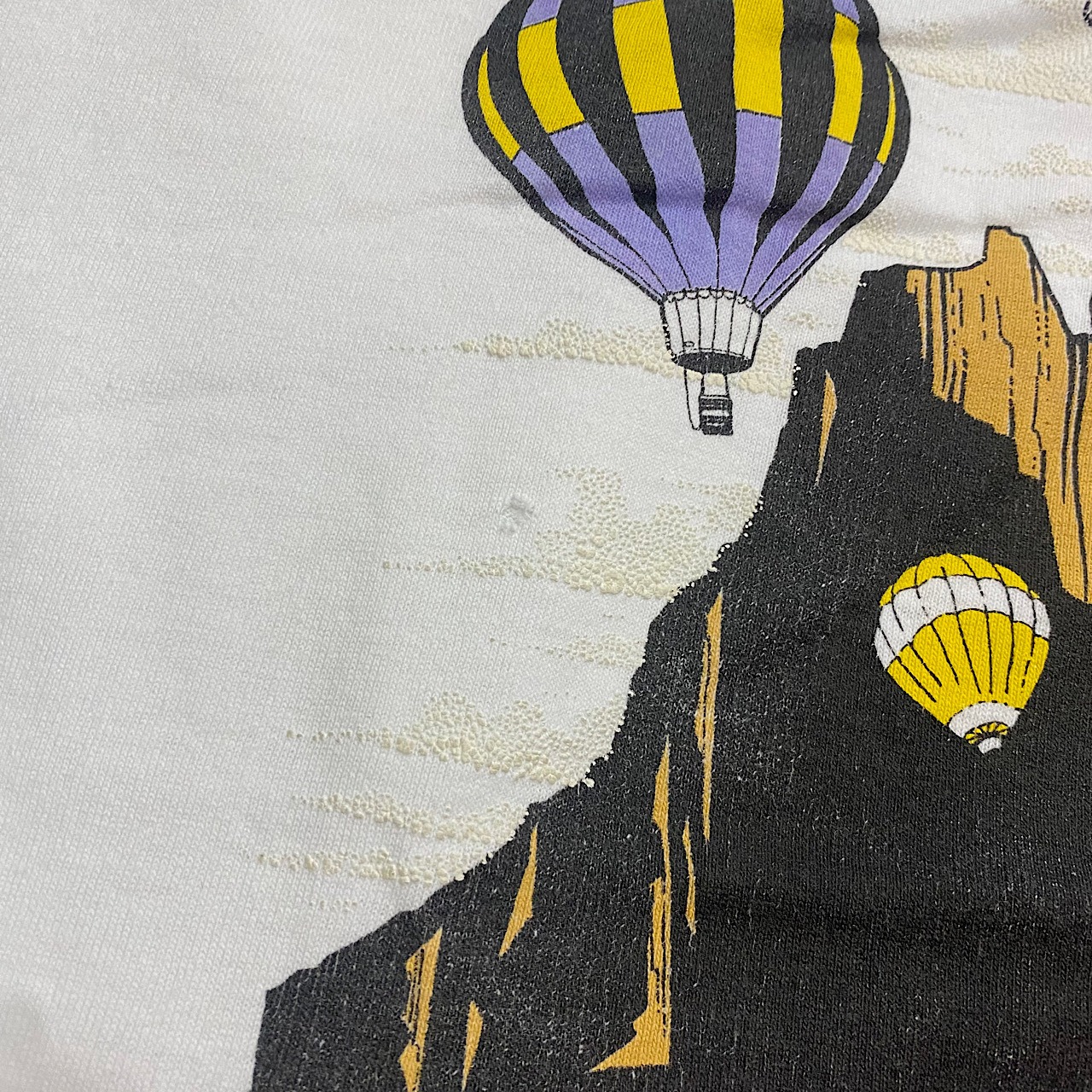 90年代 ALBUQUERQUE 気球 アート プリントTシャツ メンズXL相当 古着 