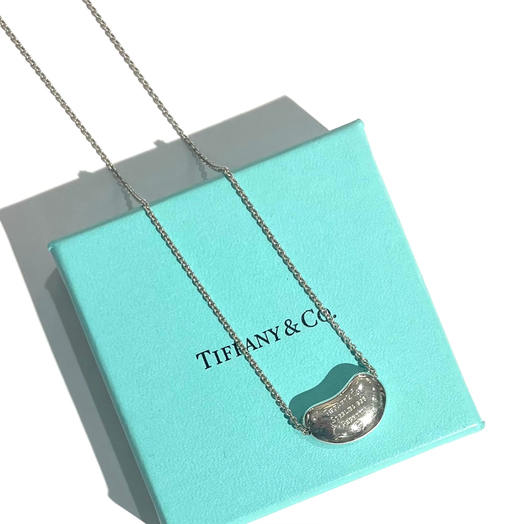 TIFFANY&CO.】2080 幸福ビーン ネックレス／Elsa Peretti／自然美と