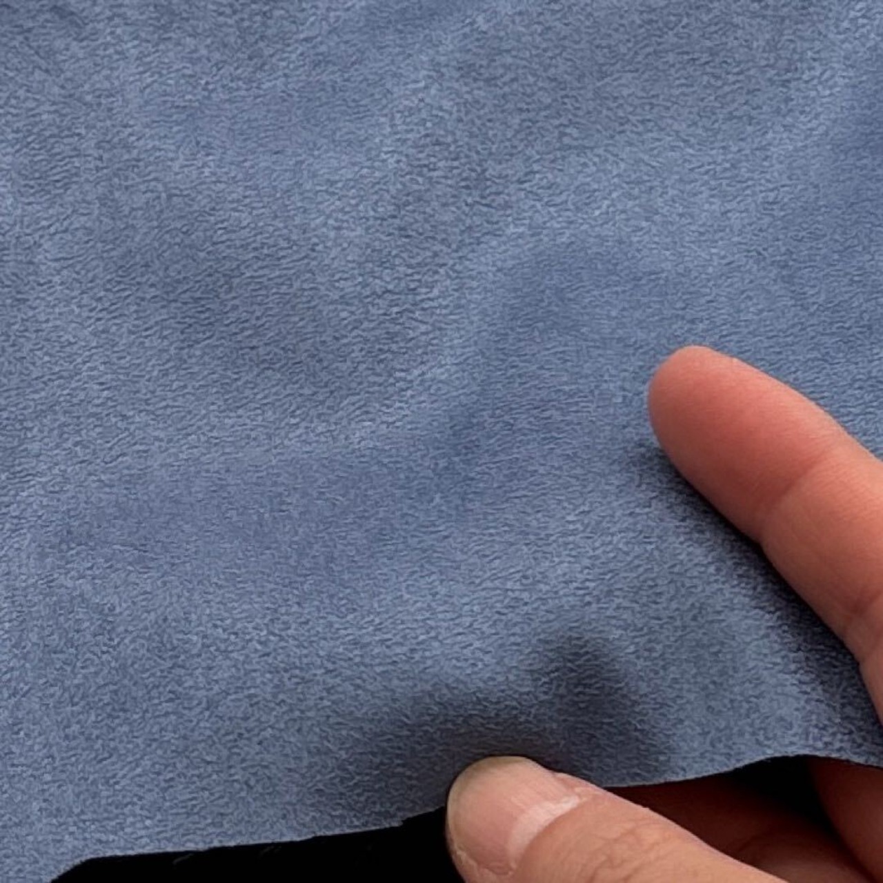 ★TC167◆3m◆ポリエステル100%滑らかスエード生地◆ライトブルー