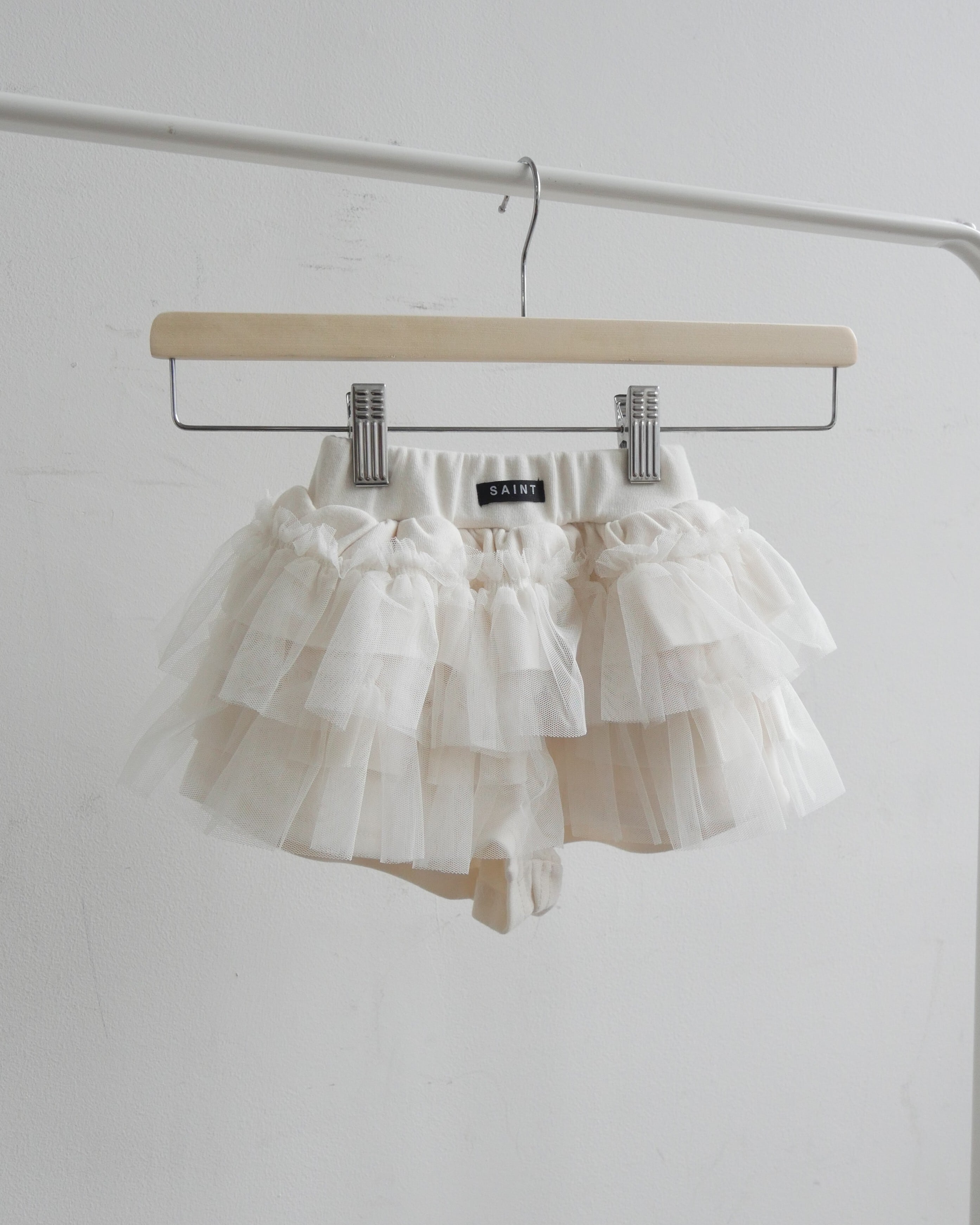 Chiffon mini skirt