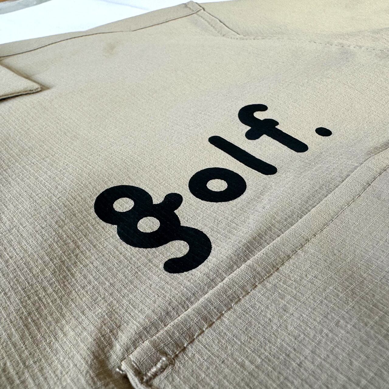 TECH OPEN COLLAR SHIRT -BEIGE- | 8G SHOOT WEBSTORE