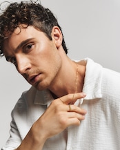 【mini bar snake necklace】 / GOLD