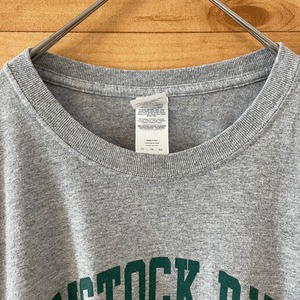 【GILDAN】フットボール Tシャツ FOOTBALL アーチロゴ XL ビッグサイズ US古着