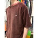 80's hang ten ベロアシャツ