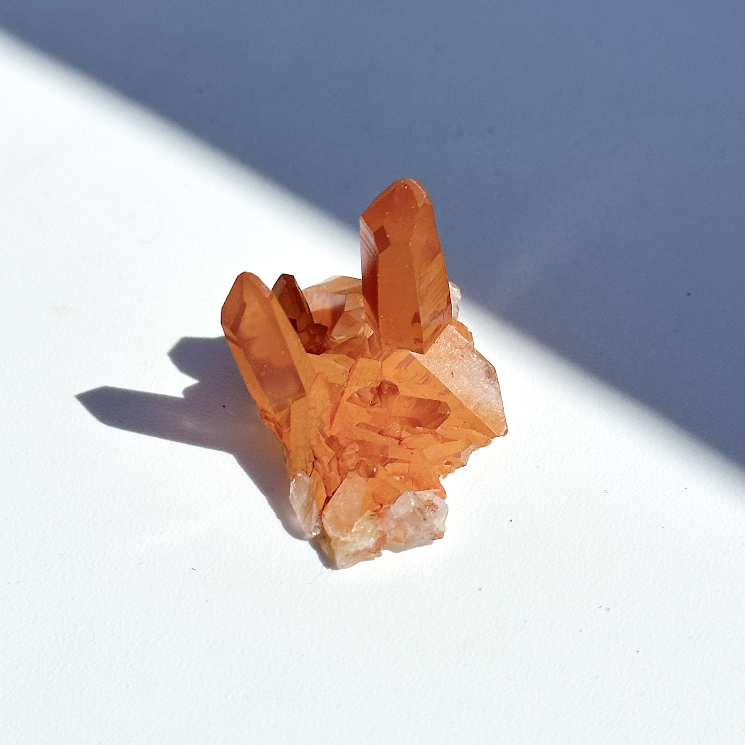 ミナスジェライス産タンジェリンクォーツ クラスター51◇ Tangerine