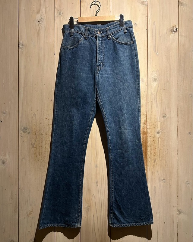 【a.k.a.C.a.k.a vintage】70's “Levi's” “646” Vintage Flare Denim Pants