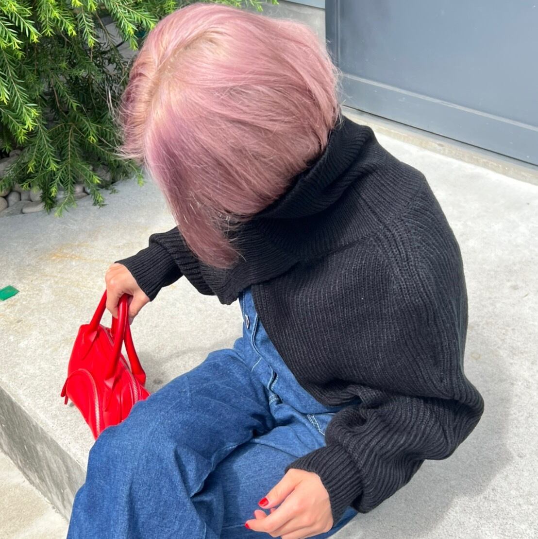 ハイネックニットアームウォーマー_LN01482