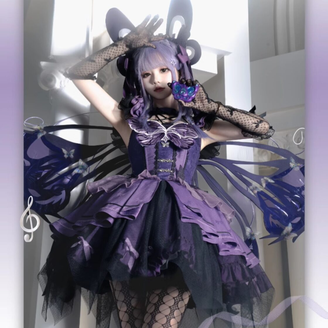 サブカル系 地雷 天使と悪魔 予約商品 キラキラ アイドル衣装 5
