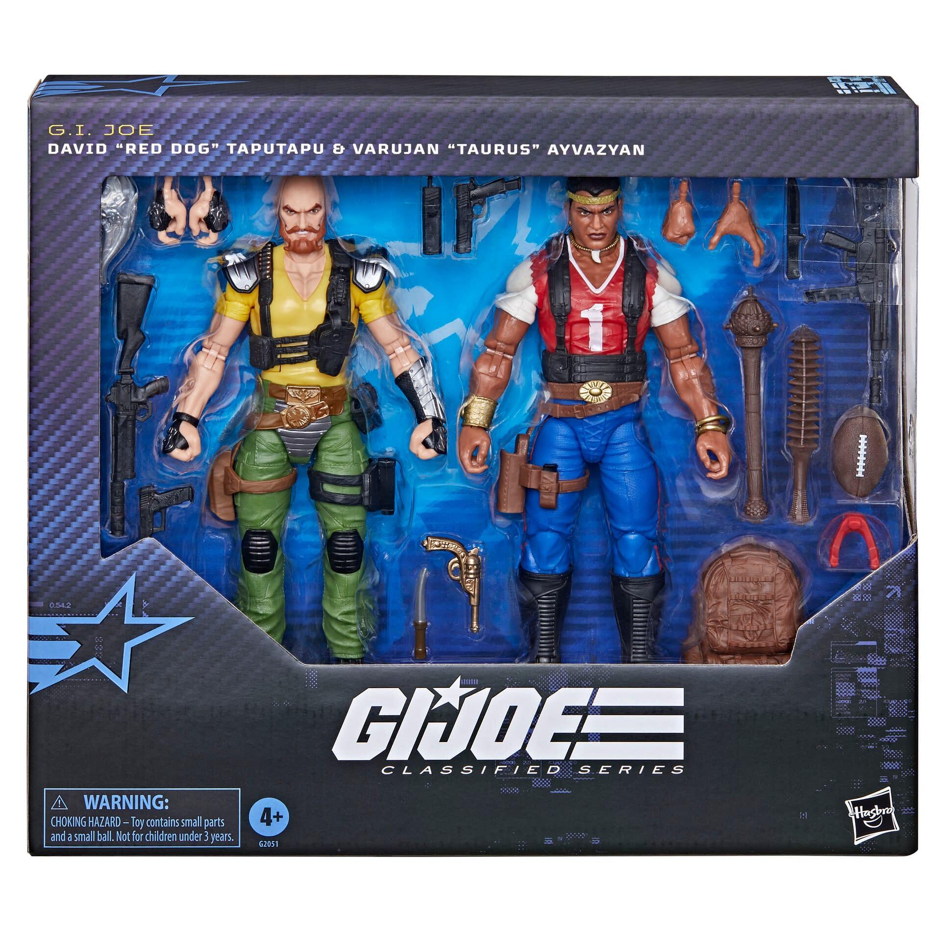 G.I. Joe Classified Series フィギュア 2個セット Hasbro G.I. Joe Classified Series Red Dog & Taurus 2-Pack | トイ