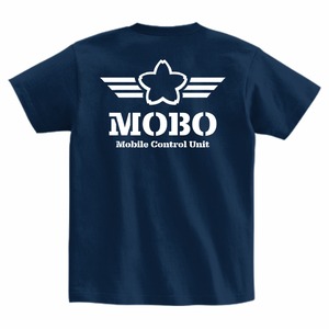 MOBO Tシャツ BW メトロブルー