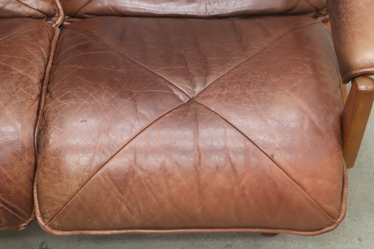 北欧 ヴィンテージ Lied Mobler リードモブラー 本革 2P ソファ リードモブラー LIED MOBLER ベスト Best 2Pソファ 2人掛け