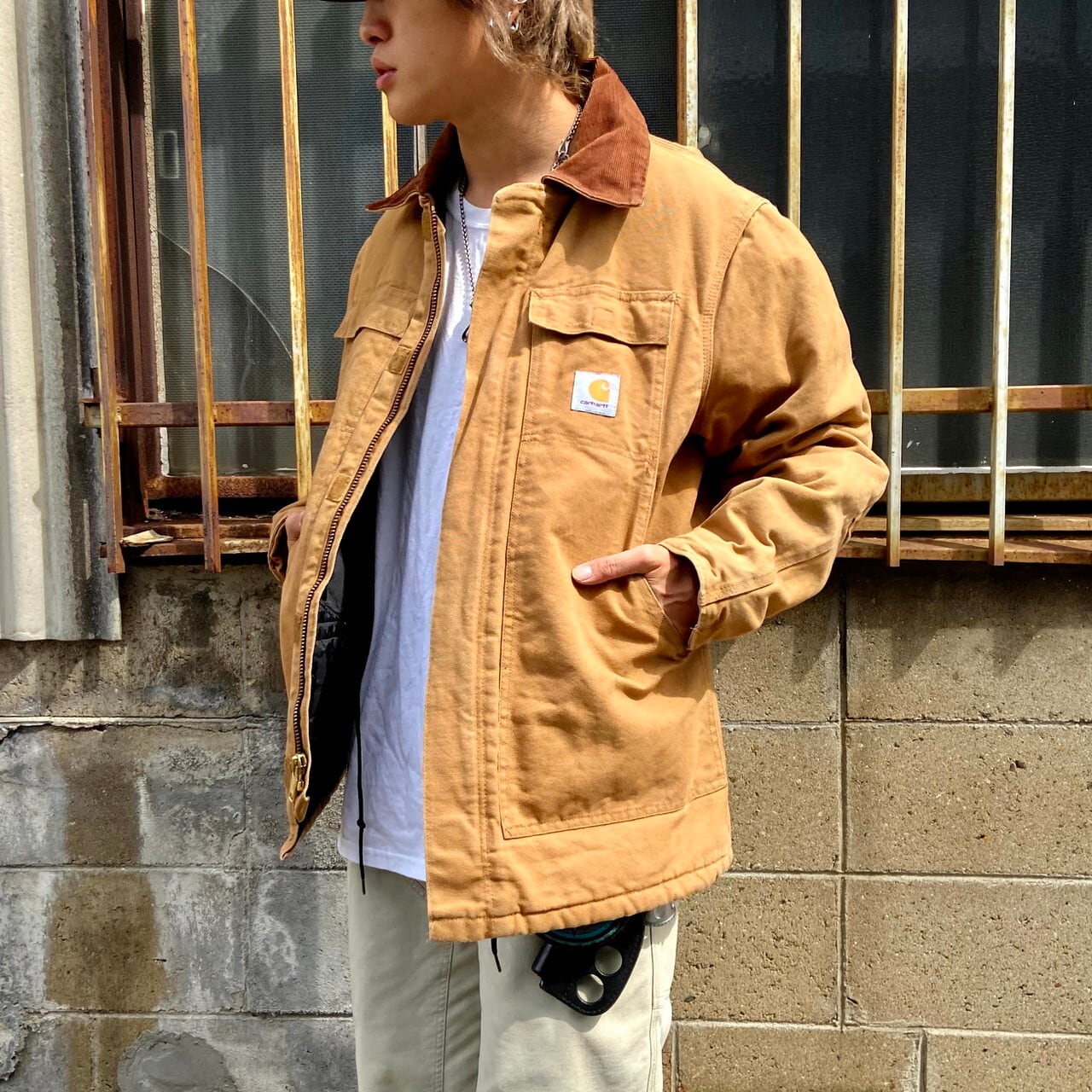 安い好評】 carhartt - カーハート トラディショナルコート ダック