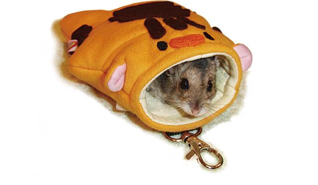 【小動物用品】トラの子寝ぶくろ ライオンの子寝ぶくろ