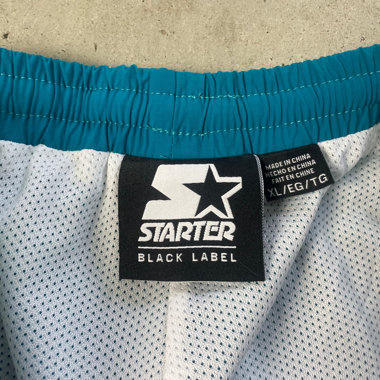 パンツ FCRB STARTER BLACK LABEL WARM UP PANTS STARTER BLACK LABEL スターター ナイロンパンツ チームロゴ刺繍