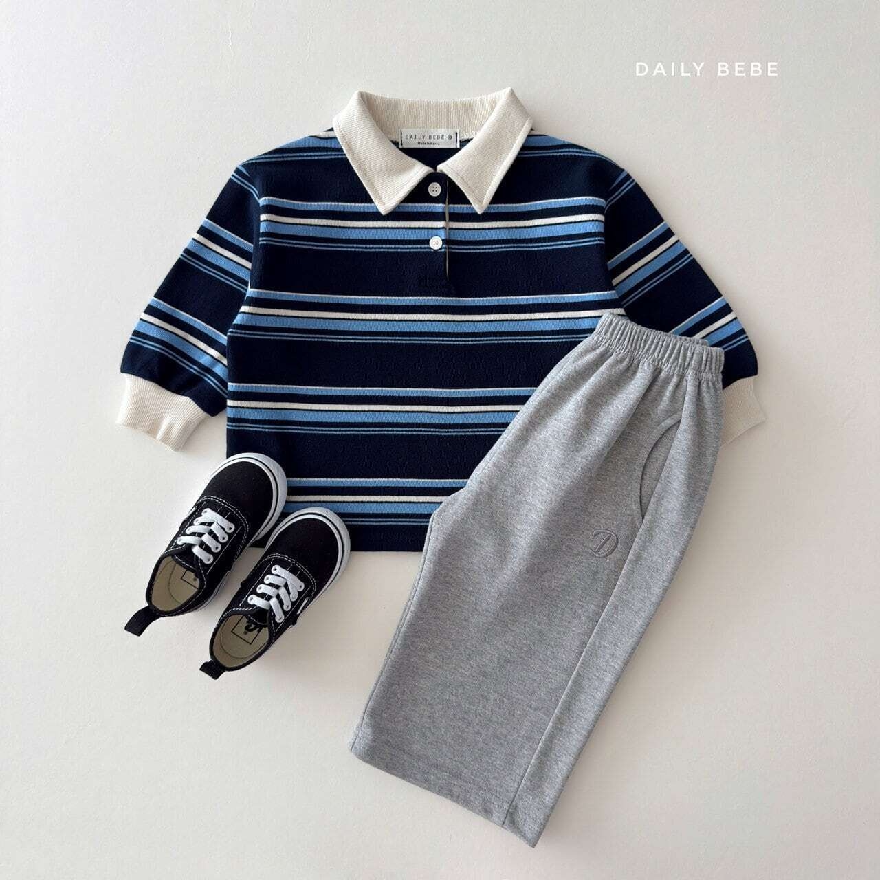 【取寄】Dailybebe 栗の実ポロシャツ｜秋服｜韓国子供服｜26/AT