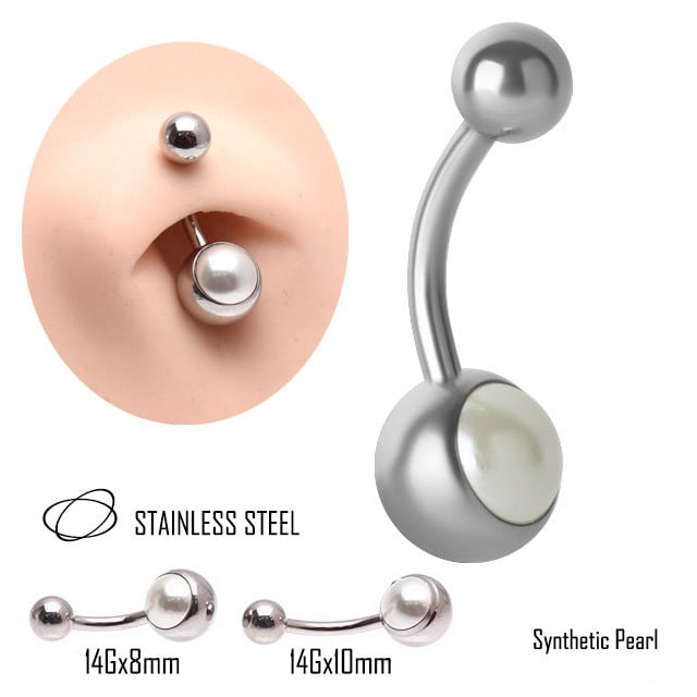 14G ANATOMETAL 限定商品/Limited Item 4mm ベゼルセットジェムエンド