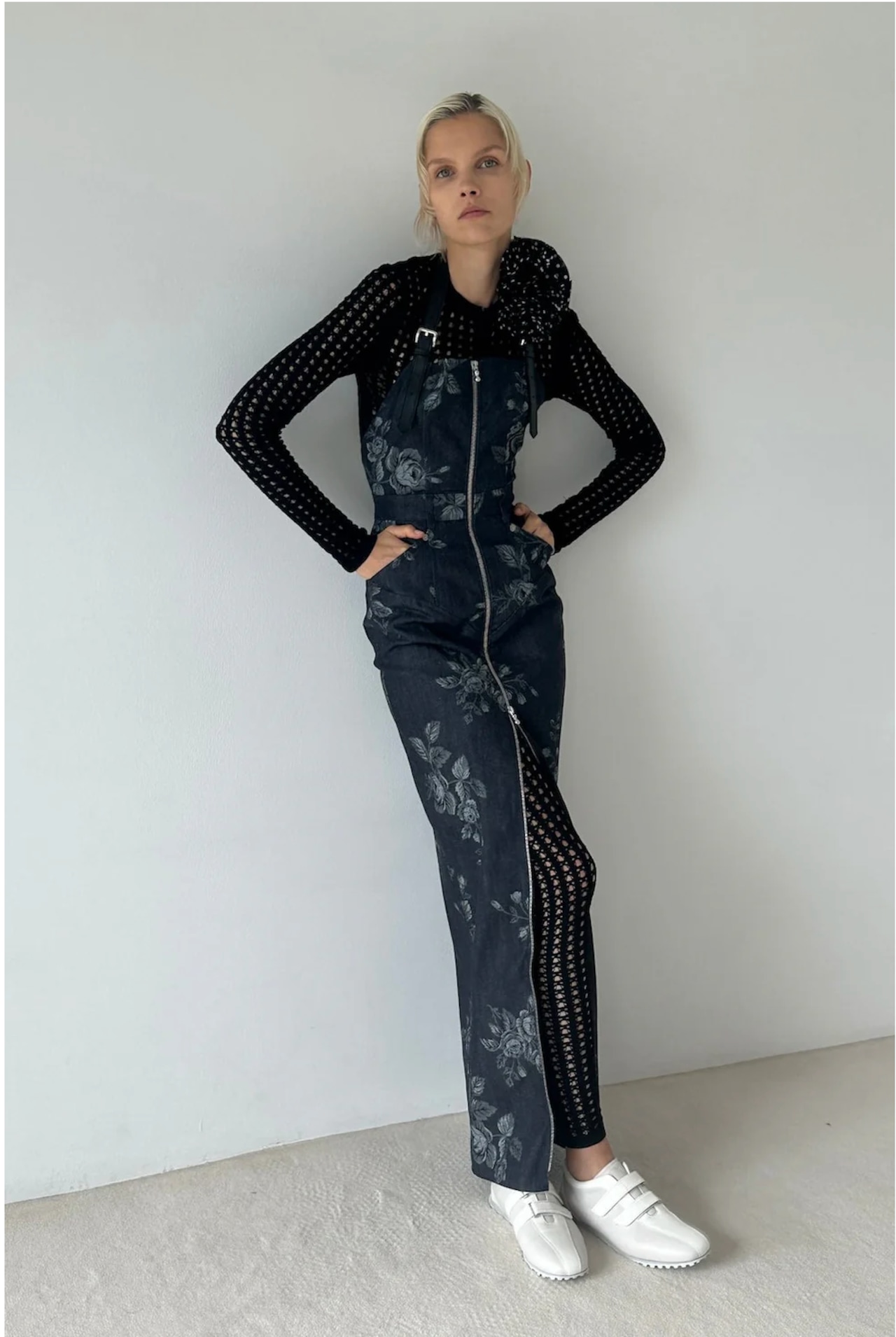 25SS】FETICO フェティコ / ROSE DENIM DRESS / デニム 25SS】FETICO フェティコ / ROSE DENIM DRESS / デニム