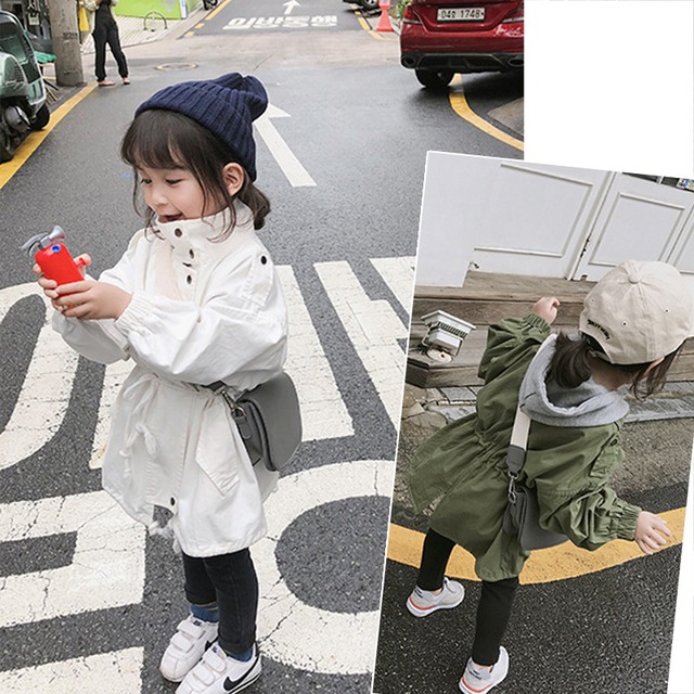 【韓国子供服 コットン ウィンドブレーカー キッズ 女の子 男の子】 アウター 子供服 ジップアップパーカー  マウンテンパーカー ジャケット ブルゾンジャンパー 2色 保育園 幼稚園 送料無料