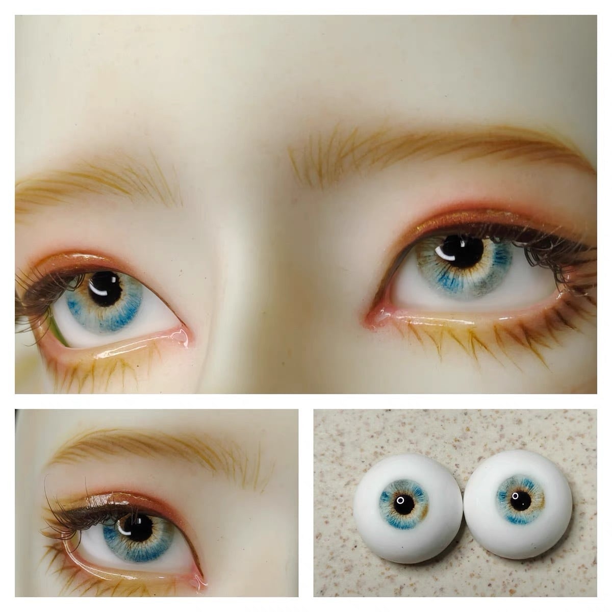 intoX レジンアイ bjd ドール 14mm 人形  万華鏡  SD MSD