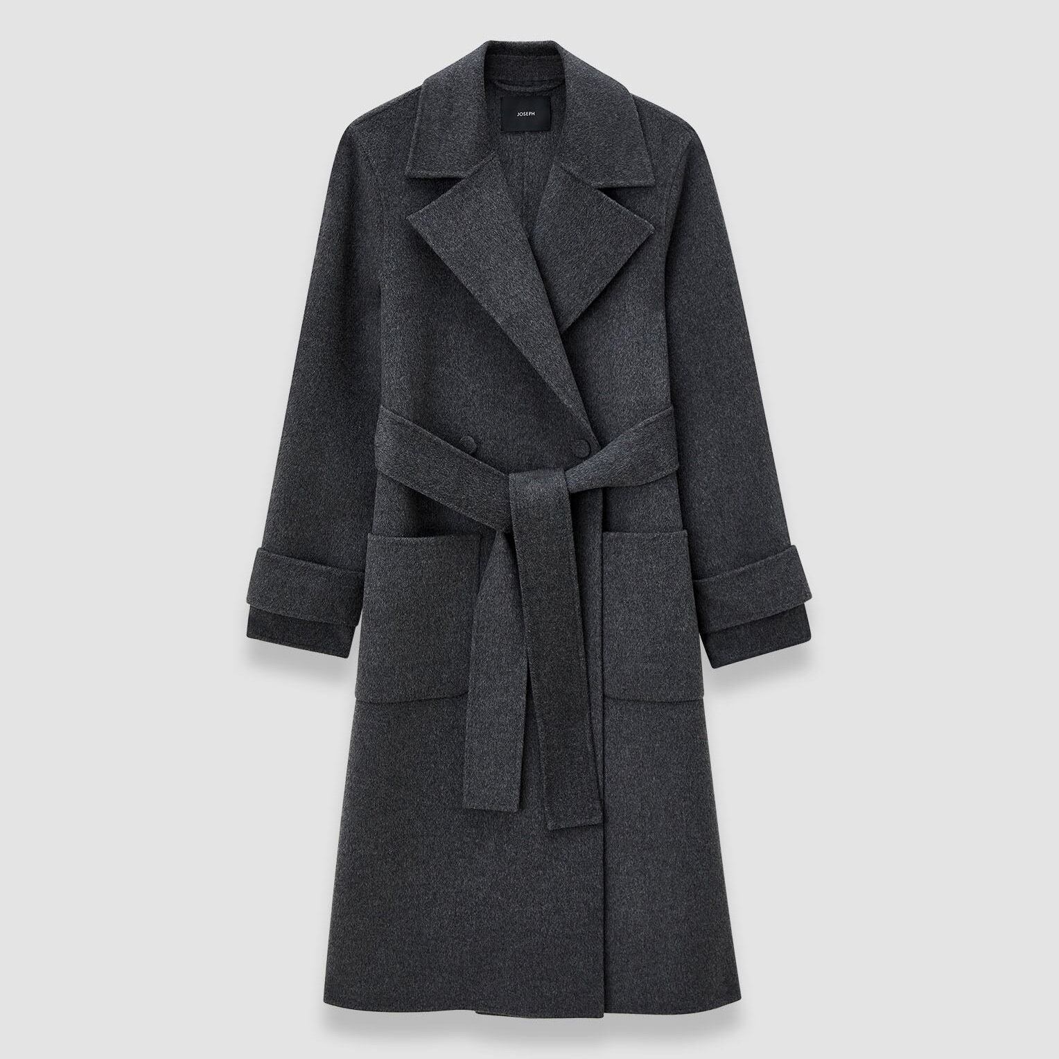 ULTERIOR”PURE CASHMERE BEAVER OVER COAT GREY” | Pay ID