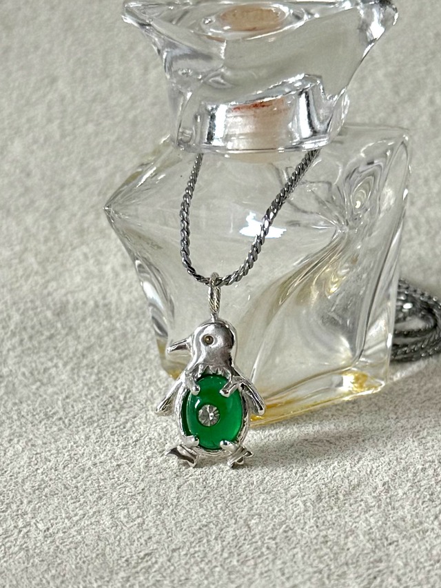Milo necklace | green + swaro