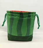 すいか　保冷お弁当袋　ランチバック｜とりさん工房ーかわいいハンドメイドポーチ