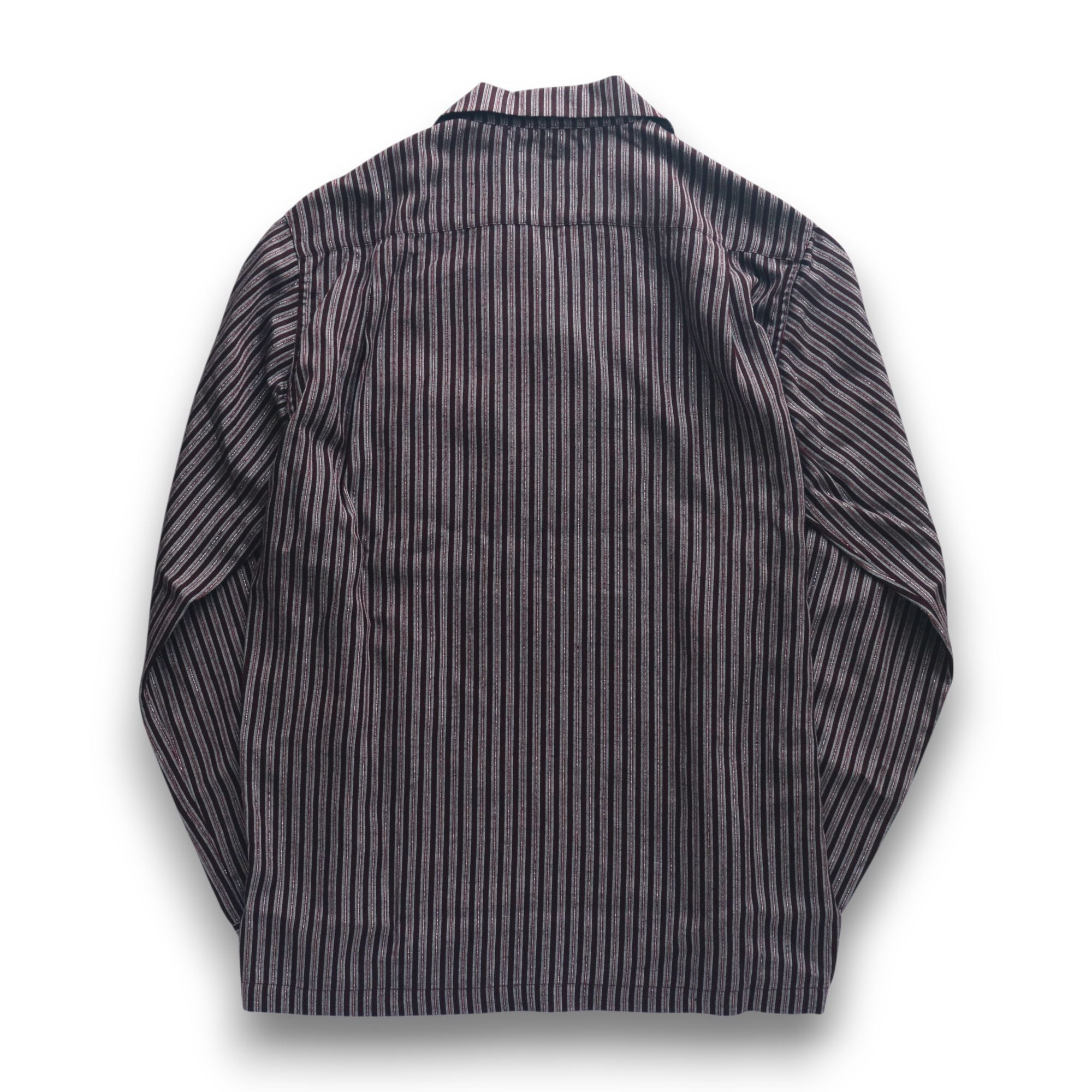 シャツ 長袖 メンズ ロカビリーファッション Lame Stripe Italian