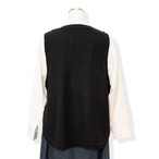 【PAGEONE】ラーベン編み7Gニットベスト