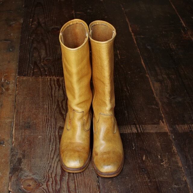 1970-80s Levi's Leather Long Boots / レア！リーバイス レザー ...