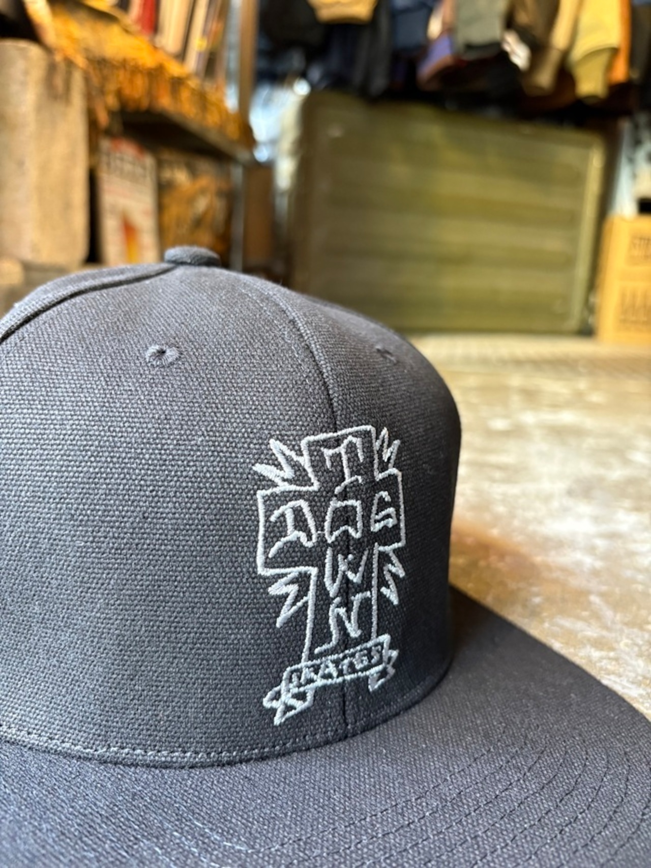 MOONEYES x DOGTOWN x BLUCO / 6PANEL CAP / キャンバスキャップ / キャップ / 158-61-052 / COLOR BLACK - 2