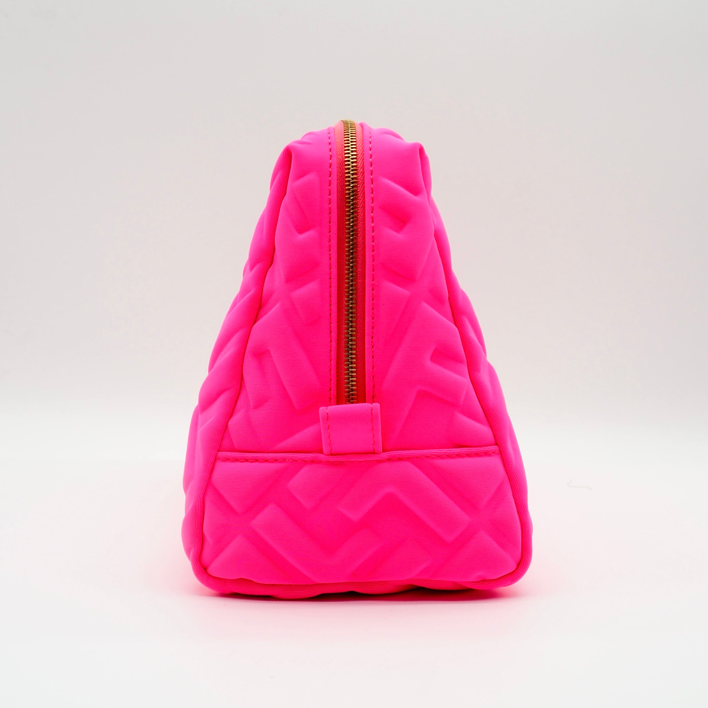 FENDI ズッカ ビューティー ポーチ ポリアミド ピンク フェンディ