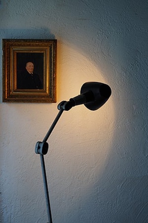 自在アームのブラケットランプ-vintage table or bracket lamp