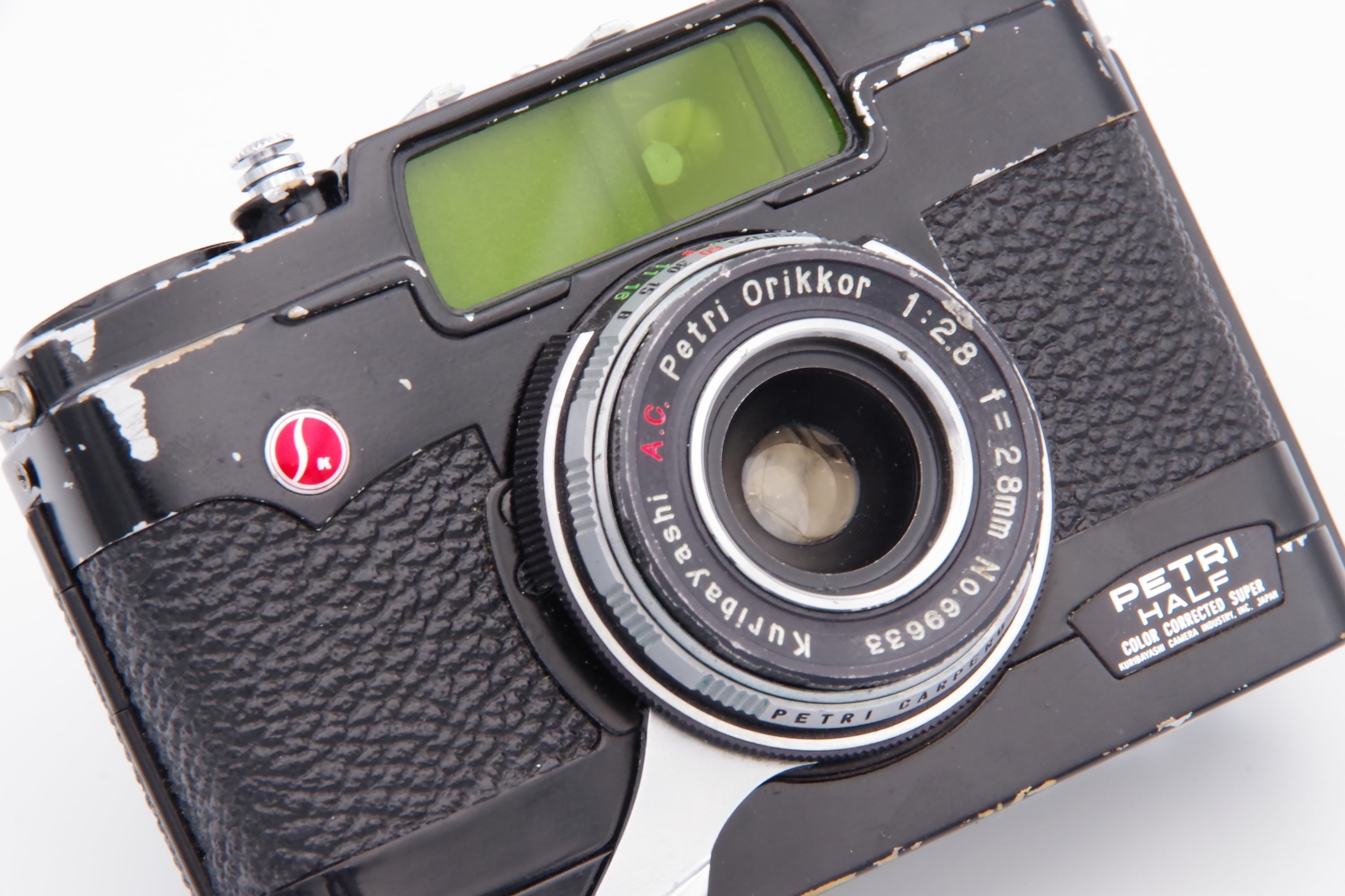 PETRI HALF 後塗りブラック/ 28mm F2.8 PETRI ペトリ | 近江寫眞機店