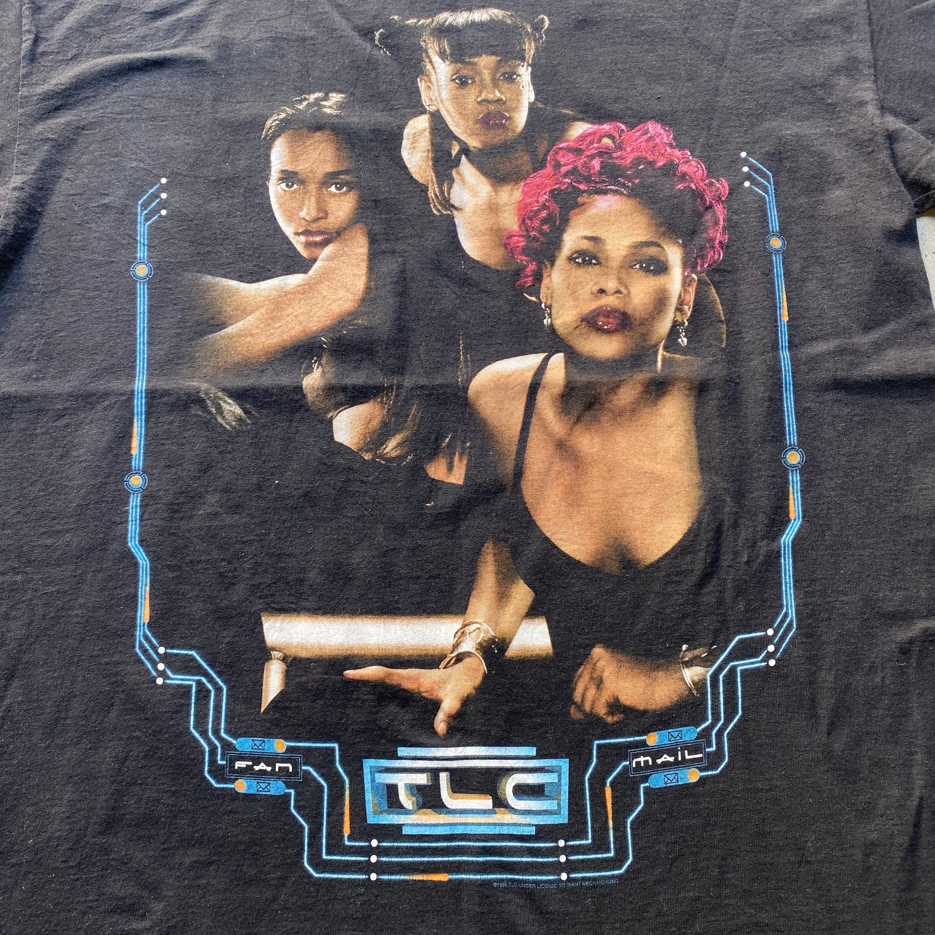 希少 90年代 TLC FAN MAIL WORLD TOUR 1999 ツアーTシャツ ...