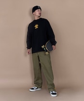 【#Re:room】WIDE CHINO PANTS［REP198］