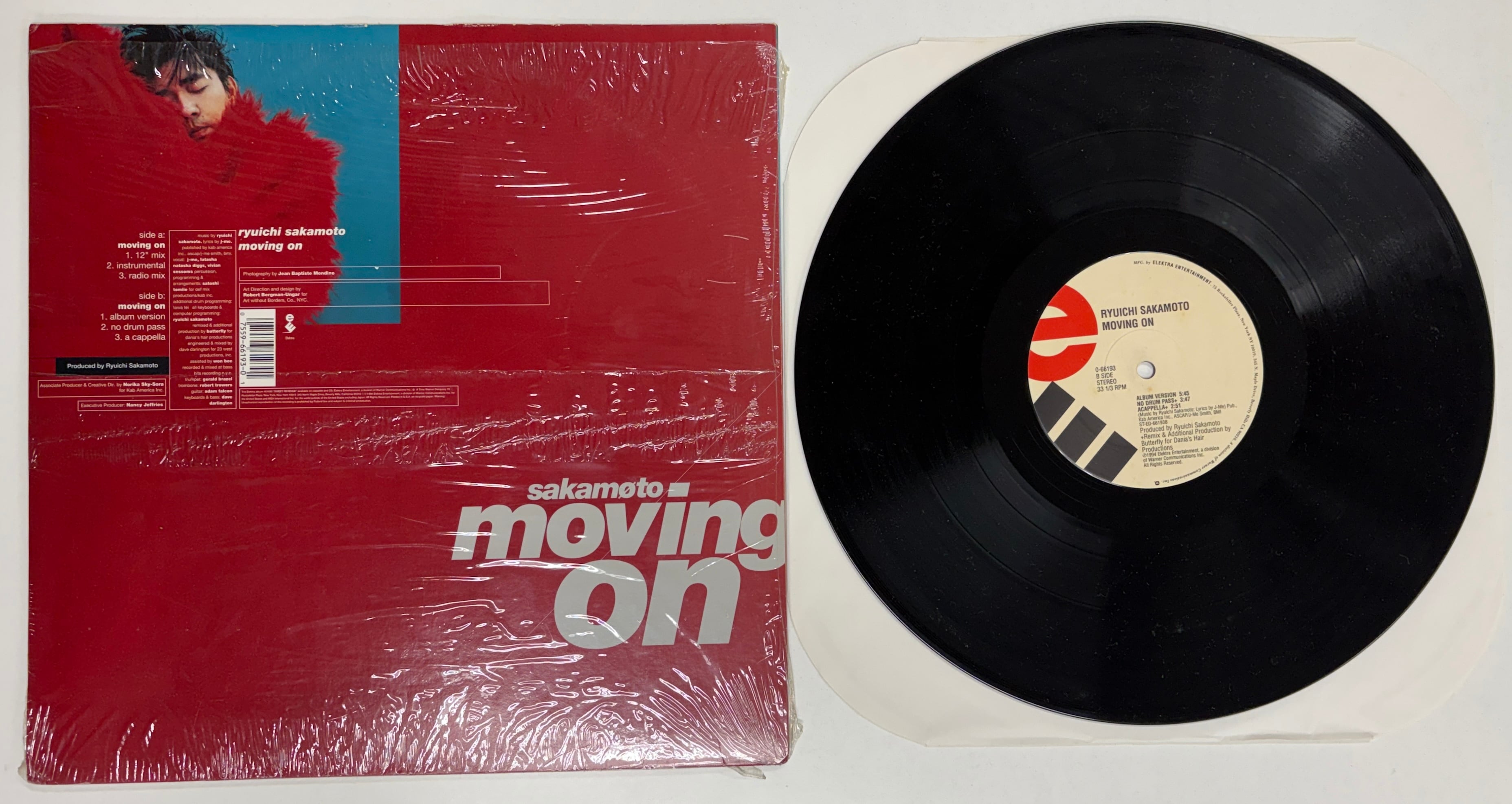 お*ん様 【US盤】坂本龍一 /Moving On 12インチ 坂本龍一／MOVING ON【12インチ】 | ナカムラエレキレコード