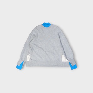 nagonstans【layered-neck pullover】
