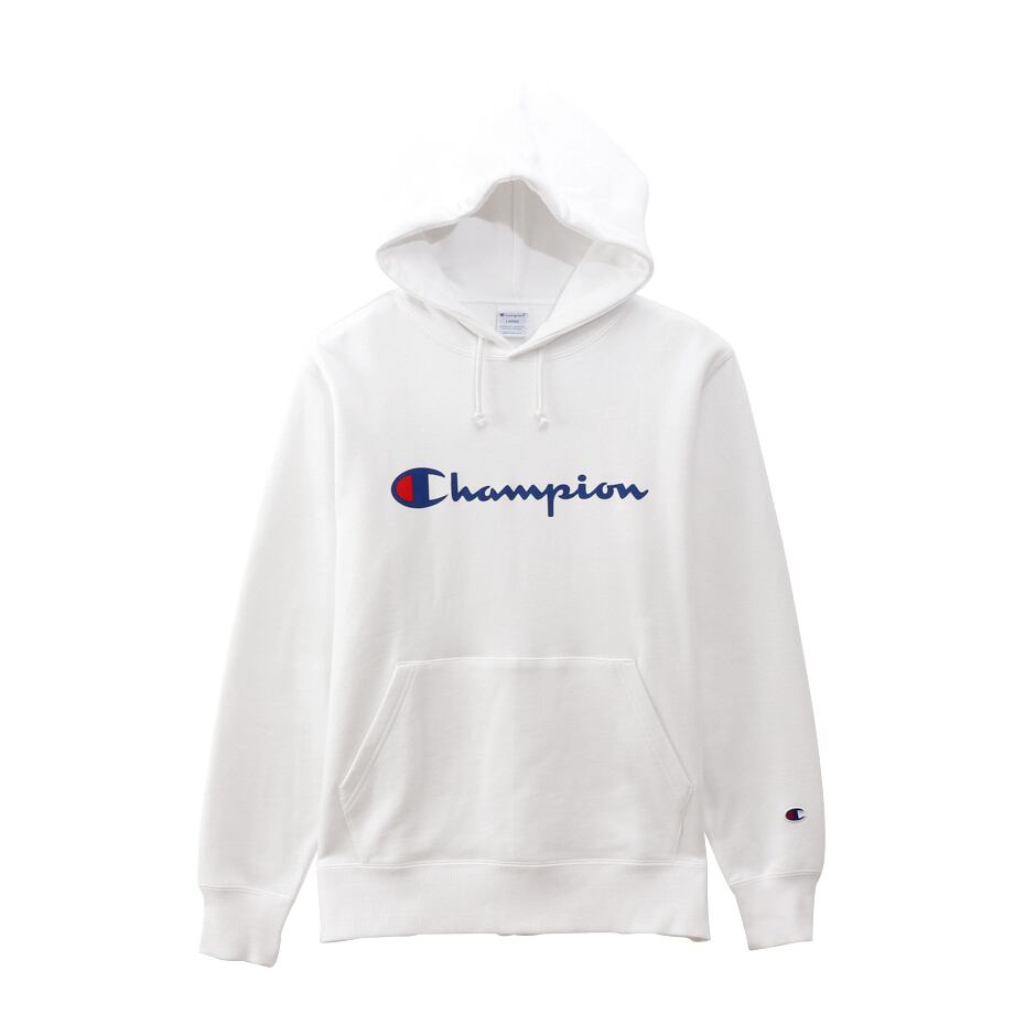 Champion(チャンピオン) プルオーバースウェットパーカー ホワイト C3-Q102