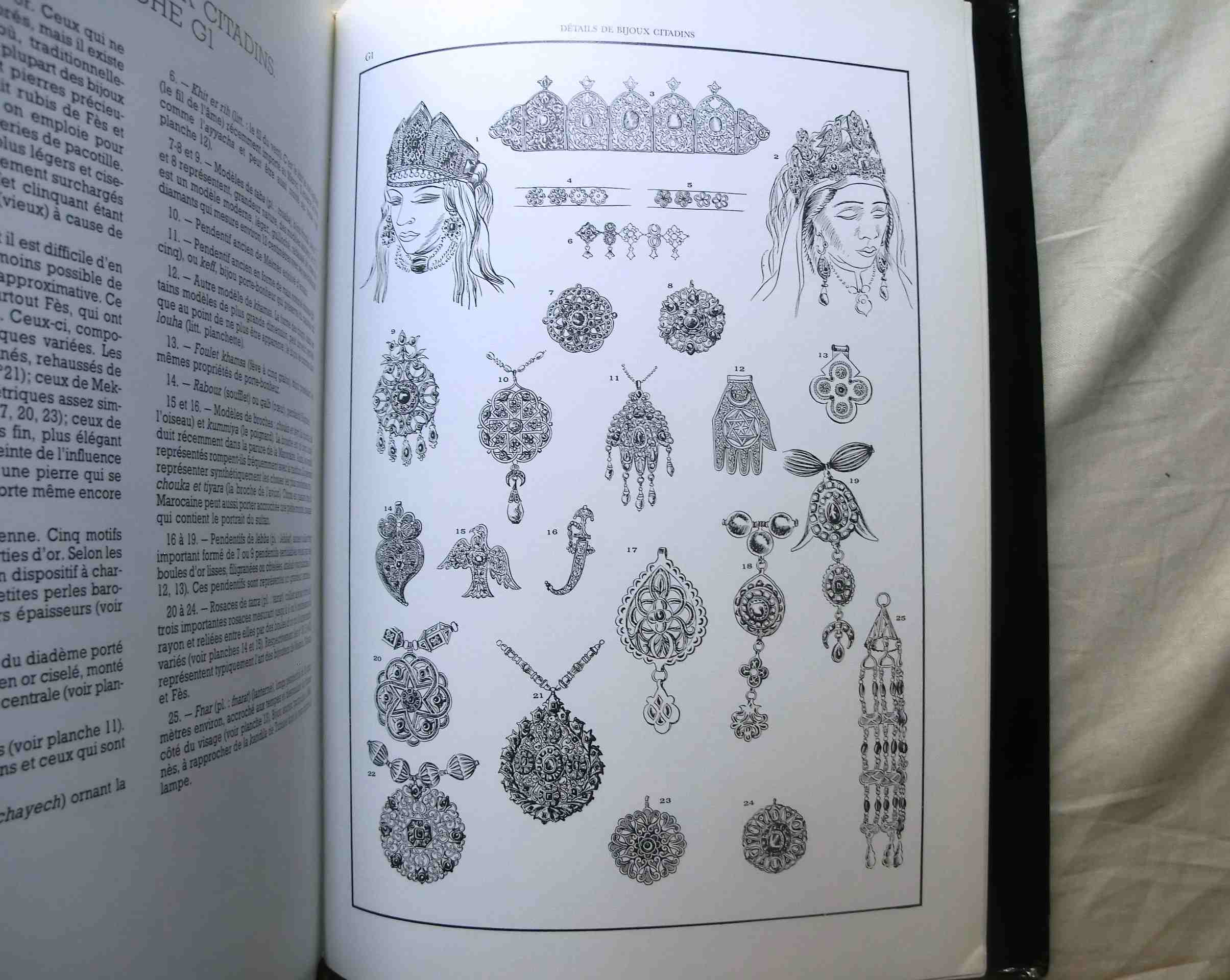モロッコ 伝統衣装 Costumes du Maroc Jean Besancenot 民族衣装