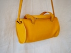 Old Coach 2way Shoulder Bag Yellow Leather 90’s Made in USA