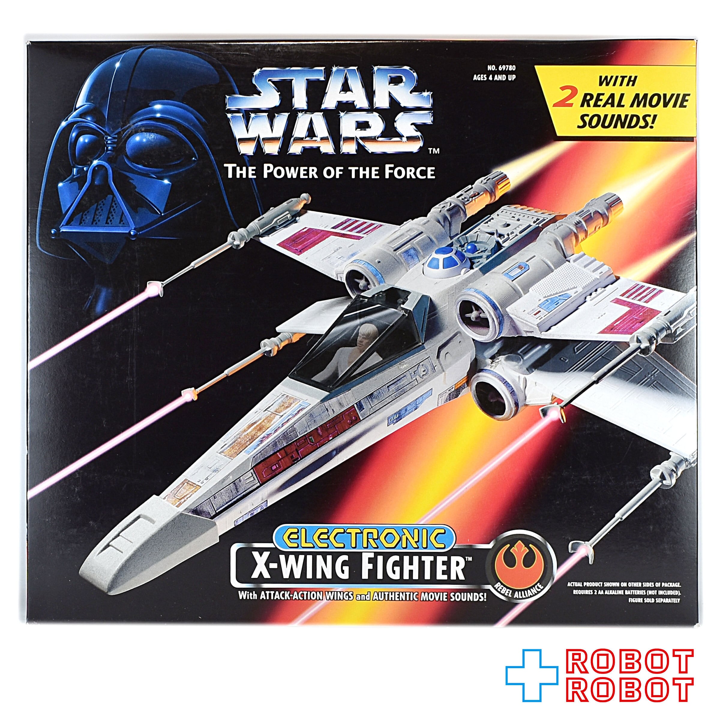 スター・ウォーズ POTF2 Xウイングファイター エレクトロニック 箱入未 