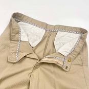 Cutter & Buck カッターアンドバック ストライプ タック スラックス パンツ 92/ベージュ メンズ ゴルフ