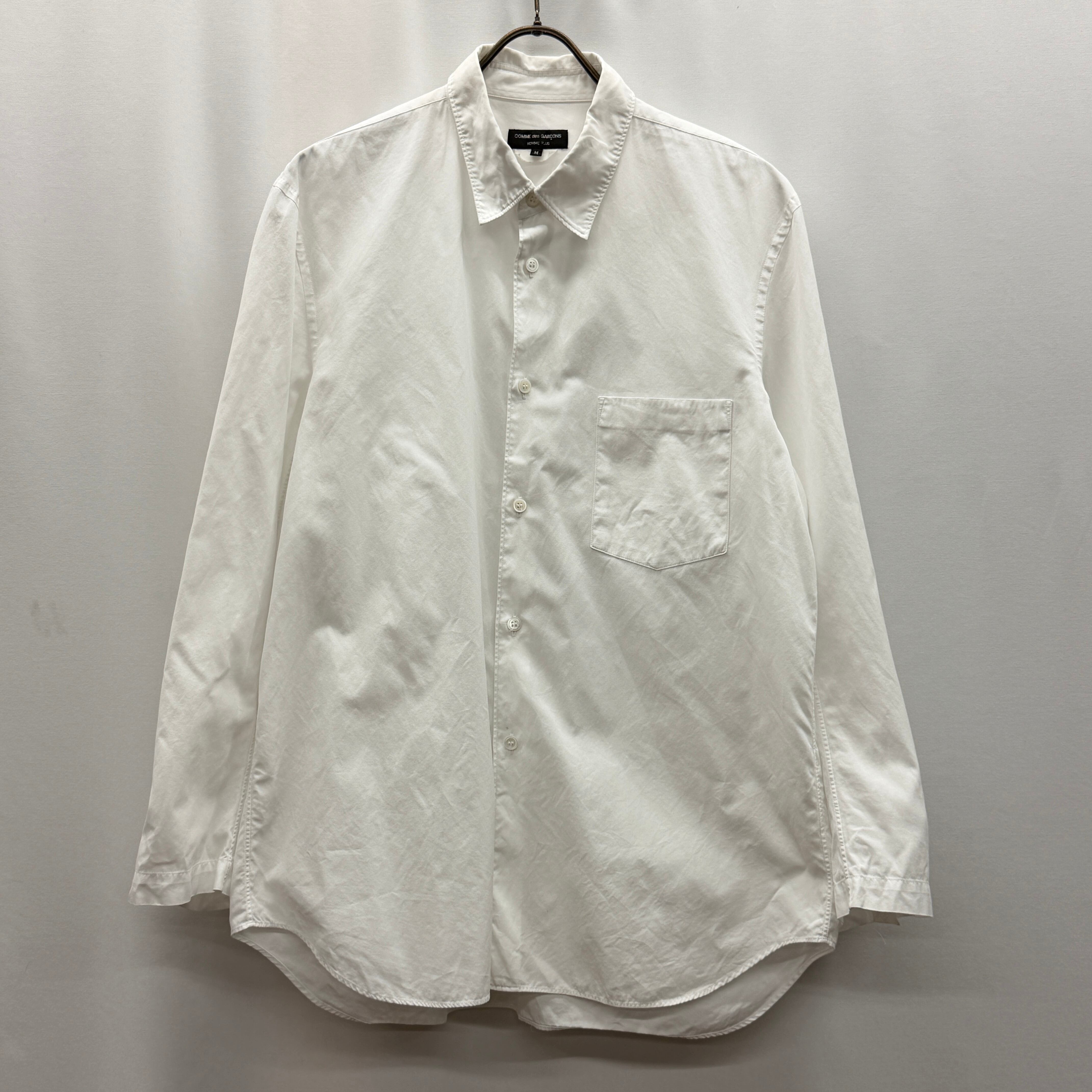 コムデギャルソンオムプリュス AD2014 白シャツ Lサイズ アーカイブ Comme des Garçons homme plus】 shirt コムデギャルソンオムプリュス