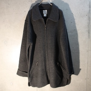 Wool Zip Up Jacket