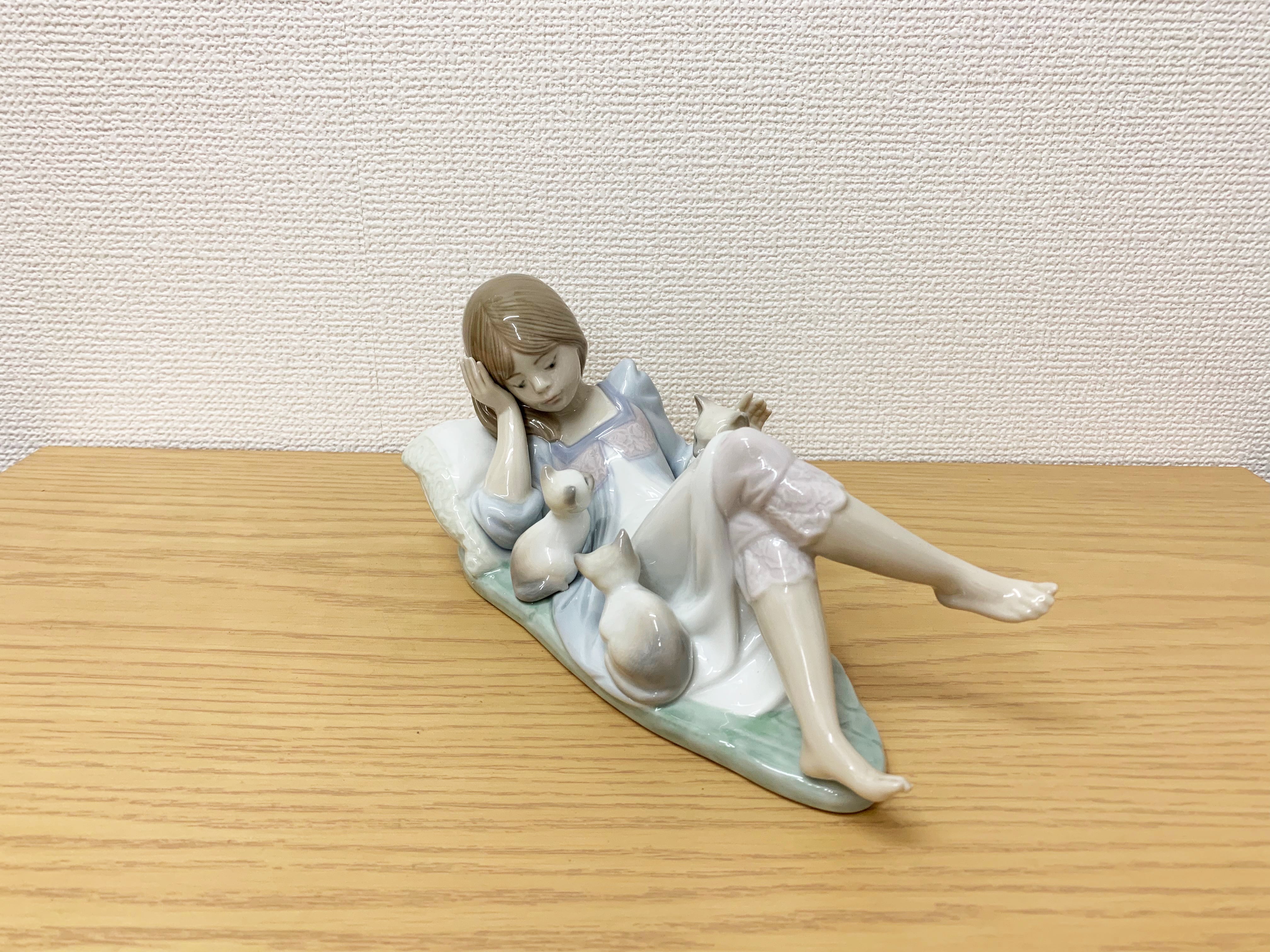お昼寝させて（LLADRO / リヤドロ） | 猫本サロン 京都三条サクラヤ