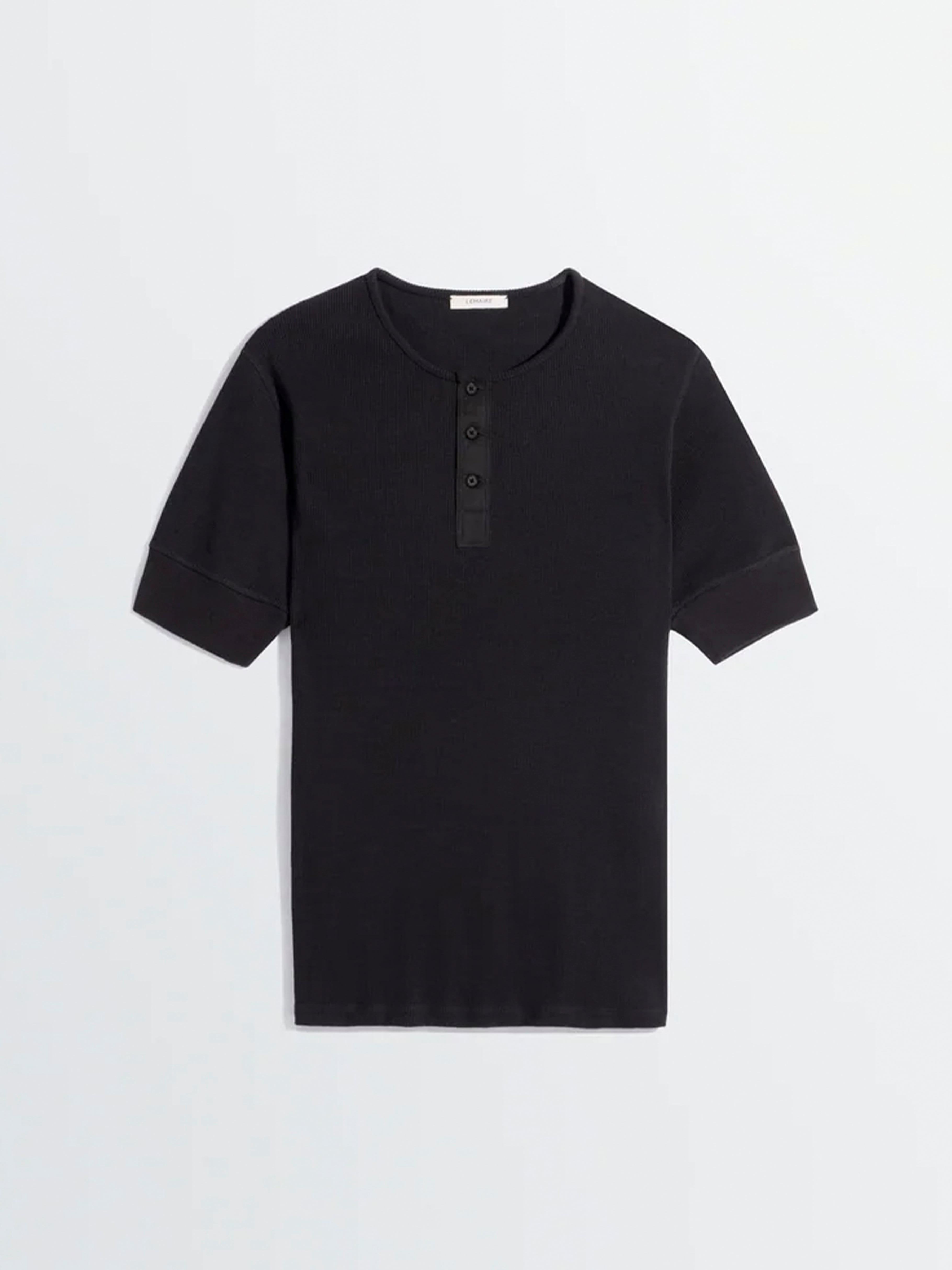 LEMAIRE / ルメール | コットン クルーネック カットソー | M | ブラック | レディース LEMAIRE ルメール クルーネックTシャツ/RELAXED T-SHIRT メンズ